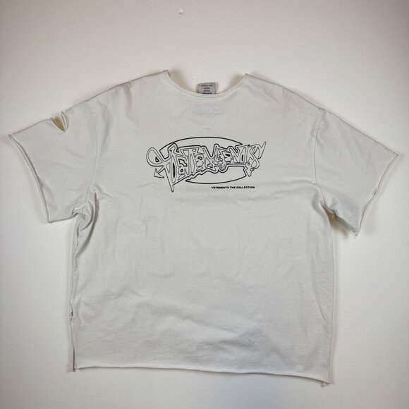 Vetements Hip Hop Cut Tee - Picture 2 of 7